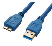 Un câble micro USB Type-B 3.0 vers Type-A