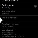 Samsung Galaxy Note 2, une autre fuite d’Android 4.3 fait son apparition Samsung Galaxy Note 2, une autre fuite d’Android 4.3 fait son apparition