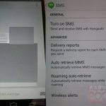 Hangouts : bientôt la prise en charge des SMS et MMS dans l&rsquo;application ?