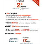 Free Mobile ajoute la 4G à son forfait à 2 euros… avec 50 Mo de data Free Mobile ajoute la 4G à son forfait à 2 euros… avec 50 Mo de data