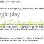 Orange : le paiement sur facture des applications Android est arrivé ! Orange : le paiement sur facture des applications Android est arrivé !