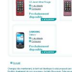 Le Samsung Galaxy apparaît chez Bouygues Telecom Le Samsung Galaxy apparaît chez Bouygues Telecom