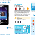 Le Sony Ericsson X10 mini en vente sur The Phone House et Virgin Mobile