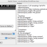 DroidDraw : Editeur visuel pour Android DroidDraw : Editeur visuel pour Android