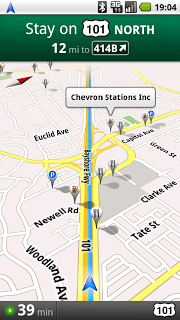 Officiel : Google Maps Navigation disponible sous Android 1.6