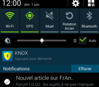 Qu&rsquo;est ce que la barre de notifications sur Android ?