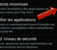 Comment autoriser les sources inconnues sur Android ?