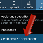 Comment désinstaller une application depuis le Gestionnaire d&rsquo;applications sur Android ?