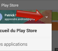 Comment définir le compte Google par défaut sur le Google Play ?