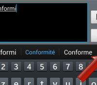 Qu&rsquo;est-ce que le texte intuitif sur Android ?