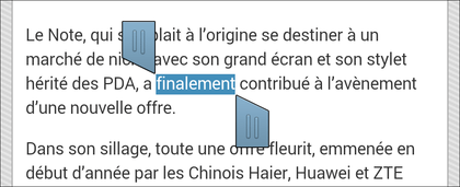 Comment fonctionne le Copier-coller sur Android ?