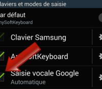 Comment activer la saisie vocale sur Android ?