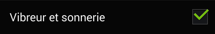 Comment faire vibrer le téléphone à la réception d’un appel sur Android ?