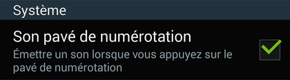 Comment émettre un son lors de la composition d’un appel téléphonique sur Android ?