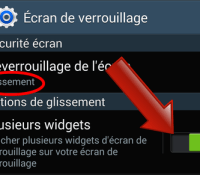Comment placer des widgets sur l’écran de verrouillage ?