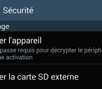Comment « crypter » (chiffrer) les données de son appareil Android ?