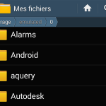 Aperçu des principaux dossiers sur Android Aperçu des principaux dossiers sur Android