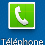 Aperçu de l&rsquo;application Téléphone sur Android