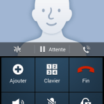 Quelles sont options en cours d&rsquo;un appel (communication) sur Android ?