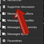 Comment supprimer, transférer et verrouiller un fil de discussion sur Android ?
