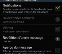 Comment activer et modifier la notification d’un SMS/MMS sur Android ?