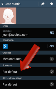 Comment modifier la sonnerie d’un contact sur Android ?