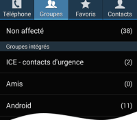Comment créer des groupes de contacts sur Android ?