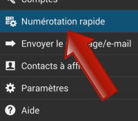 Comment fonctionne la numérotation rapide sur Android ?
