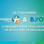 B&You et Bouygues Telecom fusionneront le 17 novembre prochain