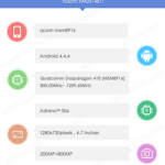Le Xiaomi Redmi 2S déjà aperçu sur AnTuTu