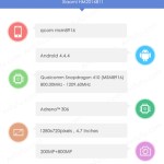 Xiaomi : la fiche technique d’un mobile aperçue sur AnTuTu Xiaomi : la fiche technique d’un mobile aperçue sur AnTuTu