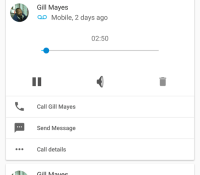 Messagerie vocale visuelle Android M