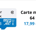 Bon plan : la carte microSD Samsung EVO 32 Go à 13 euros Bon plan : la carte microSD Samsung EVO 32 Go à 13 euros