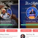 Tinder et la politique américaine, c’est un « match » Tinder et la politique américaine, c’est un « match »