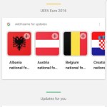 L’Euro 2016 se suivra aussi sur Google Now L’Euro 2016 se suivra aussi sur Google Now