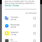 Le Play Store proposera des applications à supprimer si la place vient à manquer