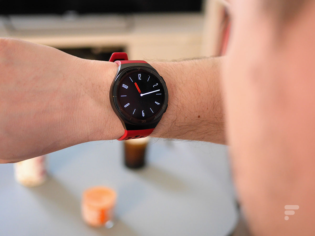 La Huawei Watch GT 2e // Source : Frandroid La Huawei Watch GT 2e // Source : Frandroid