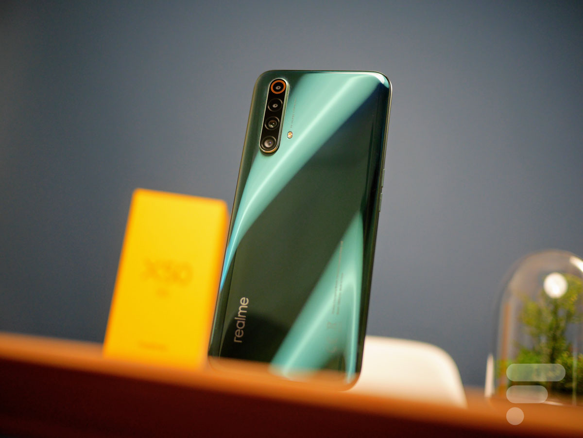 Le Realme X50 // Source : Frandroid Le Realme X50 // Source : Frandroid