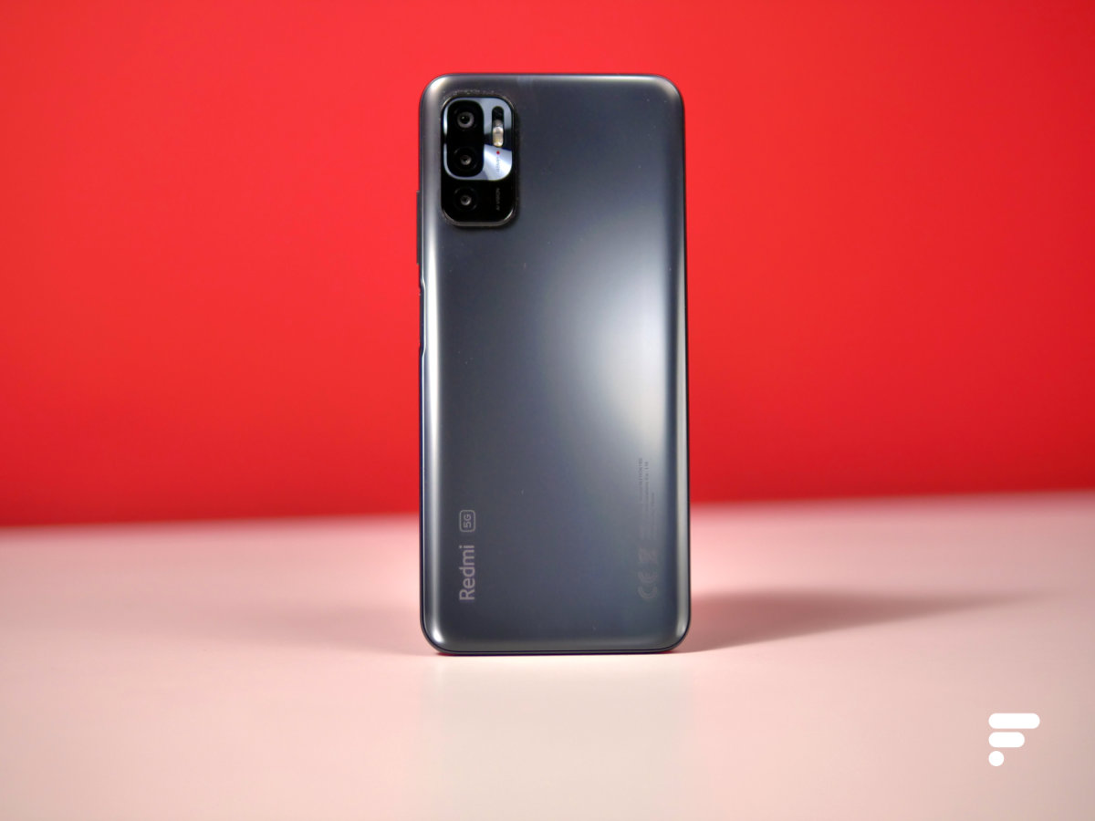 Le smartphone Xiaomi Redmi Note 10 5G // Source : Frandroid. Le smartphone Xiaomi Redmi Note 10 5G // Source : Frandroid.