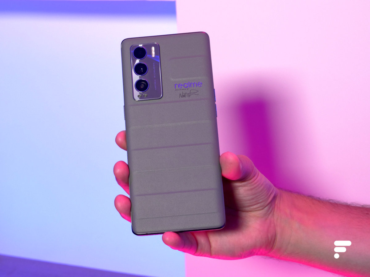 Realme GT Explorer Master Edition // Source : Frandroid Realme GT Explorer Master Edition // Source : Frandroid