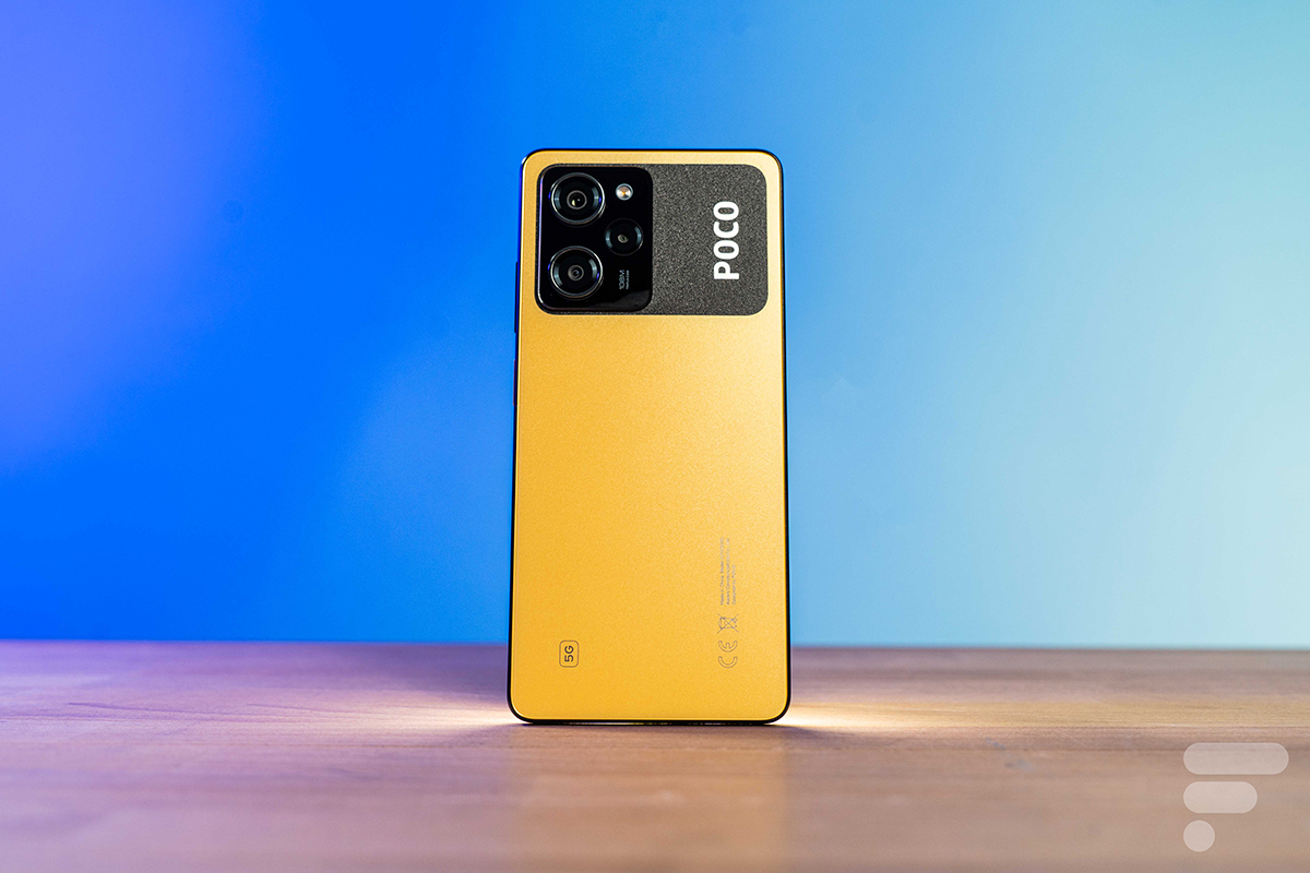 Le Poco X5 Pro // Source : Chloé Pertuis - Frandroid Le Poco X5 Pro // Source : Chloé Pertuis - Frandroid