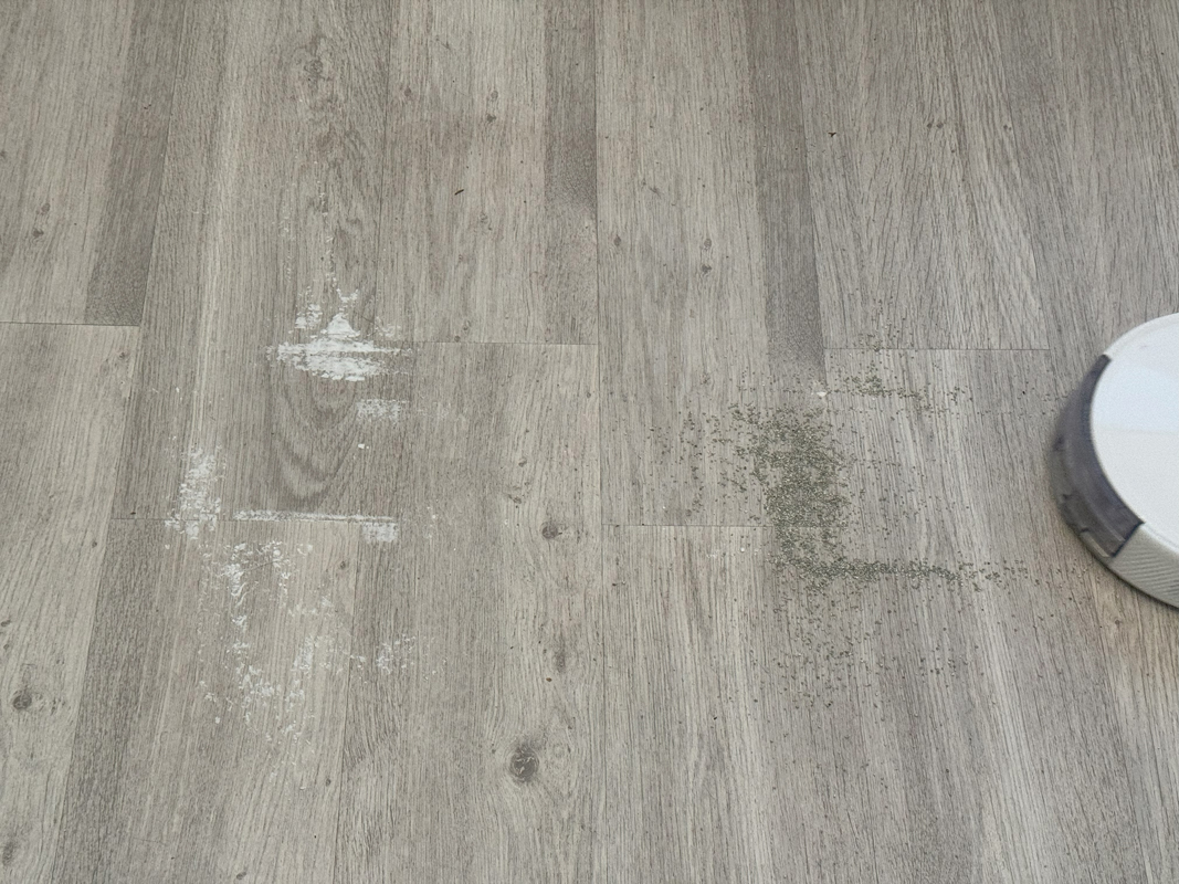 Après un passage sur toute la zone Après un passage sur toute la zone