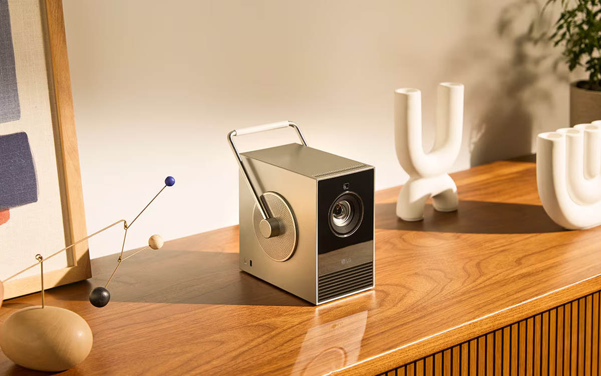 LG CineBeam Q // Source : Sylvain Pichot - Frandroid LG CineBeam Q // Source : Sylvain Pichot - Frandroid