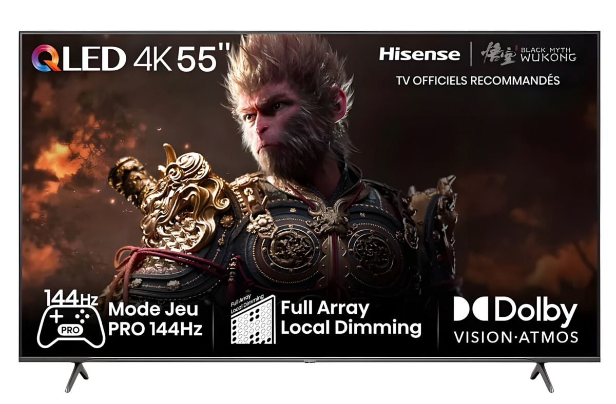 Test du TV Hisense 55E7NQ Pro : un TV pensé pour jouer, mais qui se montre polyvalent