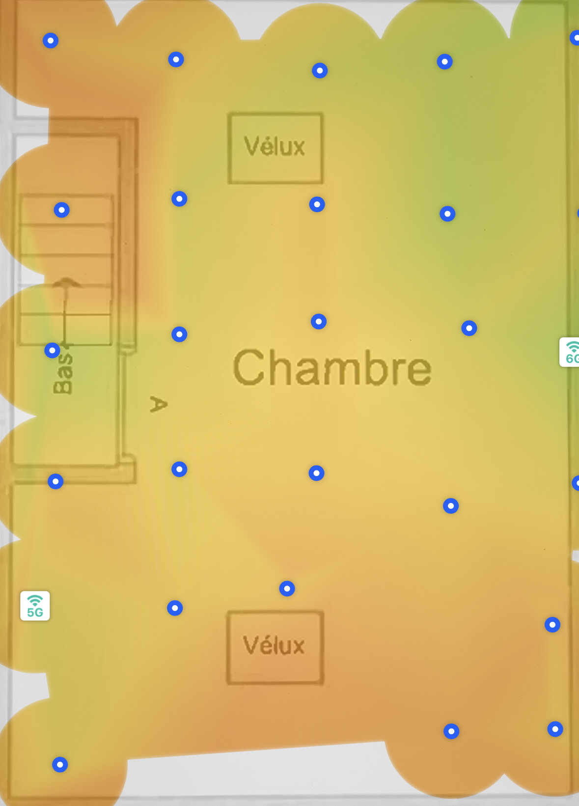 Signal Wi-Fi avec répéteur